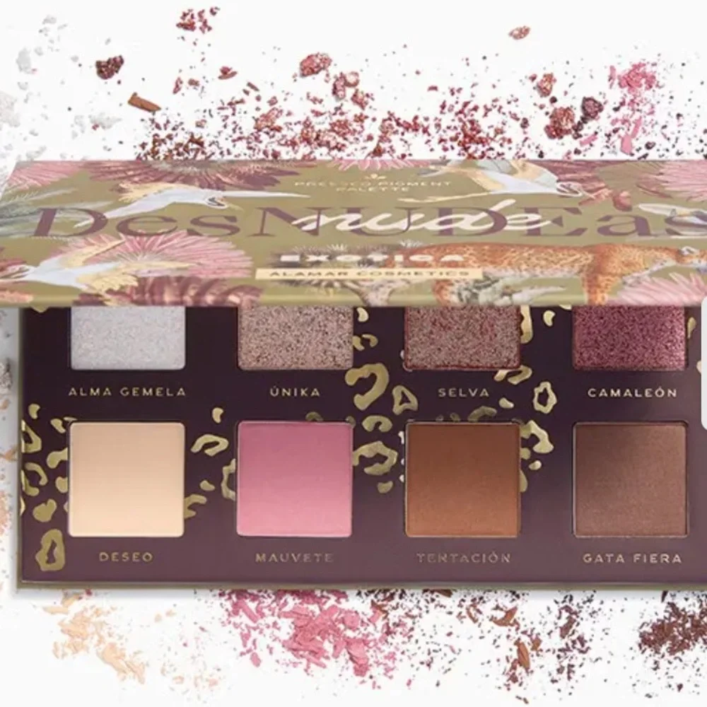 🆕NIB Alamar Cosmetics DesNudeAs Exotica Eyeshadow Palette